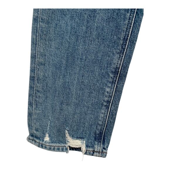 Paige Jeans Sarah Slim Distressed button fly blue size 24 - Picture 8 of 8